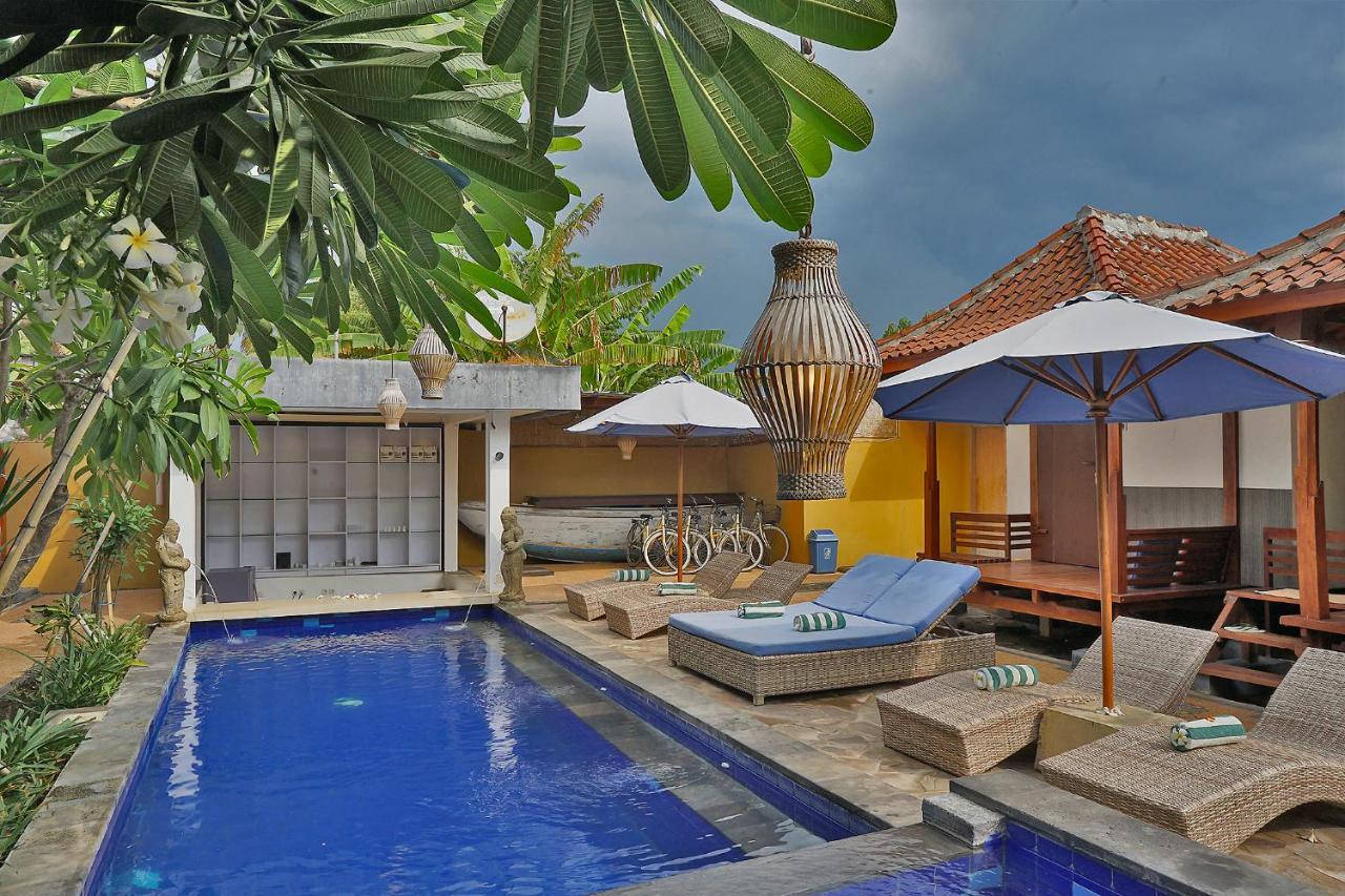 Sari Gili Bungalow Gili Air Kültér fotó