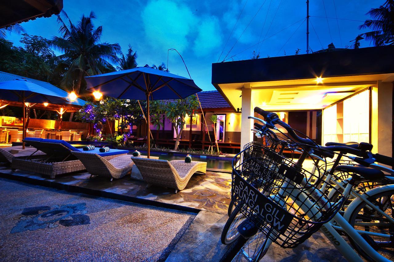 Sari Gili Bungalow Gili Air Kültér fotó